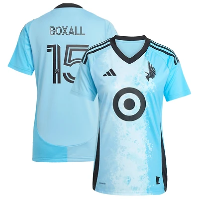 Women's adidas Michael Boxall Blue Minnesota United FC 2025 CONVERGENCE Replica Jersey
