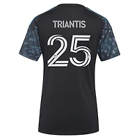 Women's adidas Nectarios Triantis Black Minnesota United FC 2026 The Decade Kit Replica Jersey