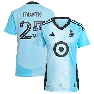 Women's adidas Nectarios Triantis Blue Minnesota United FC 2025 CONVERGENCE Replica Jersey