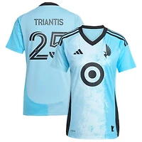 Women's adidas Nectarios Triantis Blue Minnesota United FC 2025 CONVERGENCE Replica Jersey
