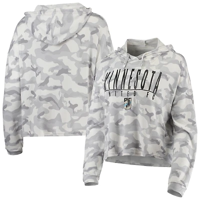 Women's Concepts Sport Gray Minnesota United FC Composite Hoodie Top