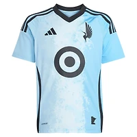 Youth adidas Joseph Rosales Blue Minnesota United FC 2025 CONVERGENCE Replica Player Jersey