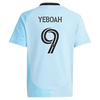 Maillot de joueur réplique adidas Kelvin Yeboah bleu Minnesota United FC 2025 CONVERGENCE pour jeune