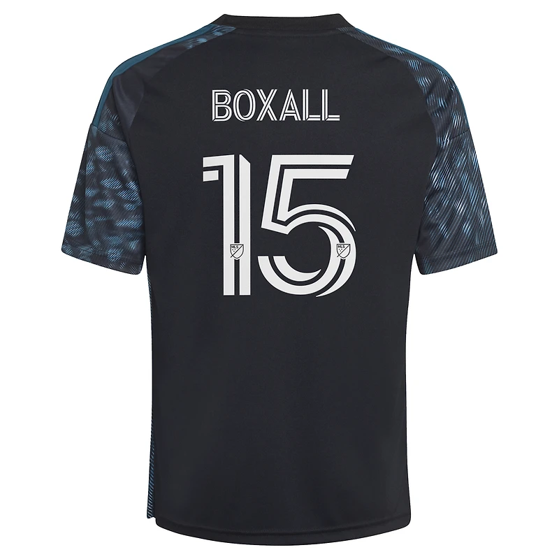 Youth adidas Michael Boxall Black Minnesota United FC 2026 The Decade Kit Replica Jersey