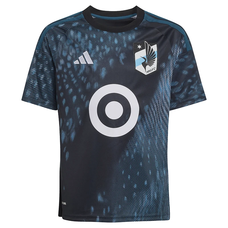 Maillot réplique adidas Nectarios Triantis noir Minnesota United FC 2026 The Decade pour jeunes