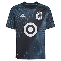 Maillot réplique adidas Nectarios Triantis noir Minnesota United FC 2026 The Decade pour jeunes