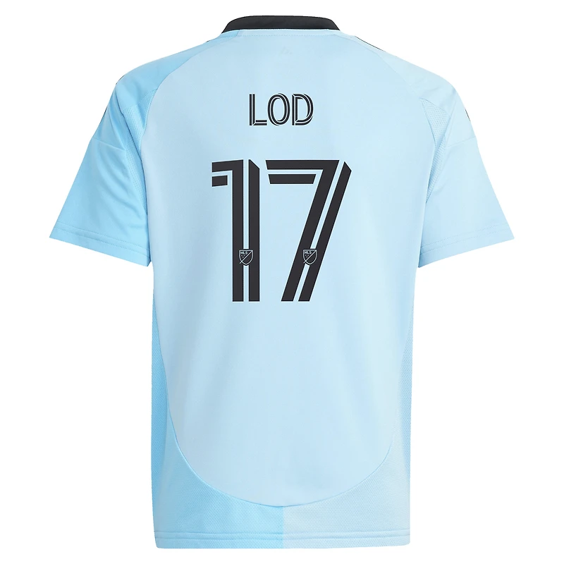 Youth adidas Robin Lod Blue Minnesota United FC 2025 CONVERGENCE Replica Player Jersey