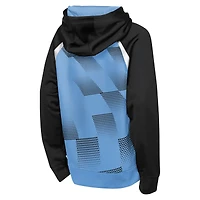Sweat à capuche polaire bleu clair pour jeunes Outerstuff Minnesota United FC Striker