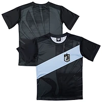 T-shirt noir du club de football Minnesota United FC, design sportif pour jeunes, Suède