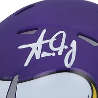 Aaron Jones Minnesota Vikings Autographed Speed Mini Helmet