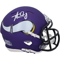 Aaron Jones Minnesota Vikings Autographed Speed Mini Helmet