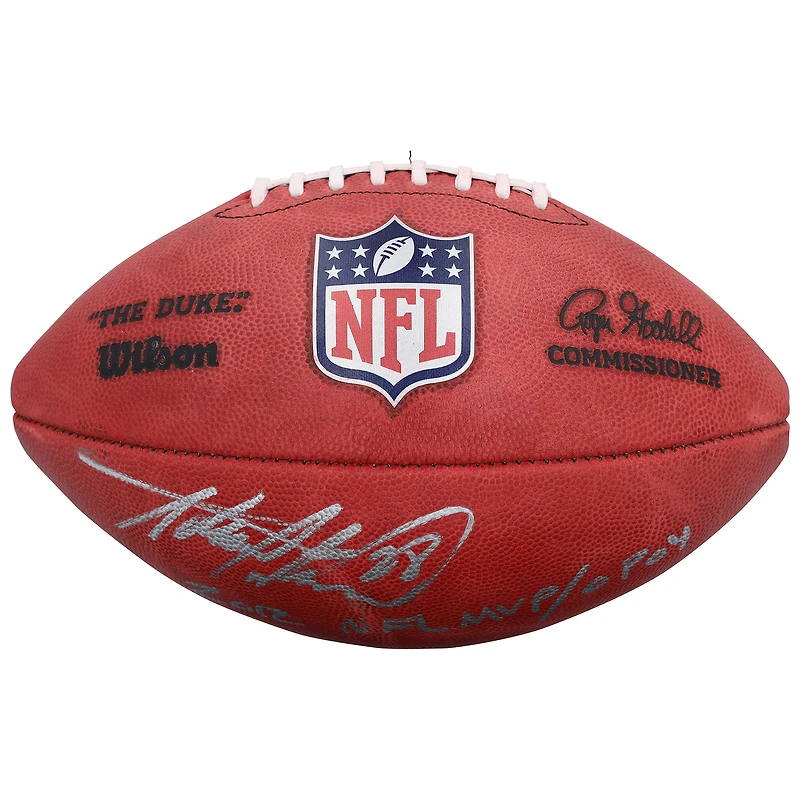 Adrian Peterson Minnesota Vikings Autographed Duke Full Color Football with "2012 NFL MVP/OPOY" Inscription