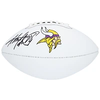 Adrian Peterson Minnesota Vikings Autographed Franklin White Panel Football
