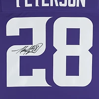 Maillot Nike Vapor F.U.S.E. violet dédicacé par Adrian Peterson des Vikings du Minnesota