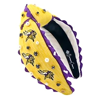 Brianna Cannon Minnesota Vikings Cross Stitch Headband
