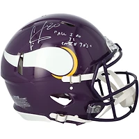 Cris Carter Minnesota Vikings Autographed Riddell 1983-2001 Throwback Speed Authentic Helmet with "All I Do Is Catch TDs" Inscription
