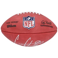 Cris Carter Minnesota Vikings Autographed Wilson Duke Full Color Football 