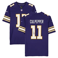Daunte Culpepper Minnesota Vikings Autographed Purple Nike Throwback Game Jersey