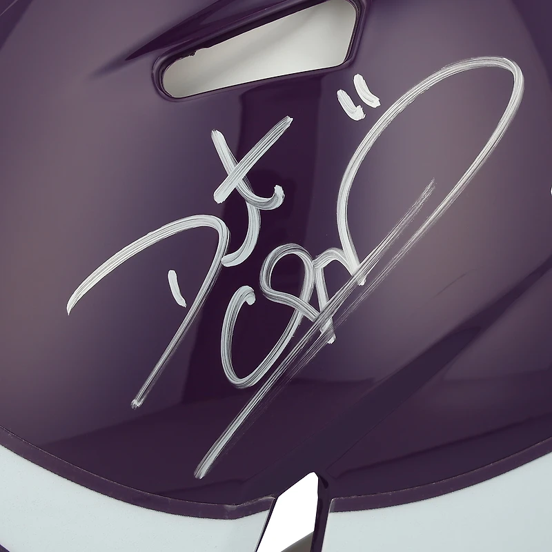 Daunte Culpepper Minnesota Vikings Autographed Riddell 1983-2001 Throwback Speed Authentic Helmet with Multiple Inscriptions - Limited Edition #5/5