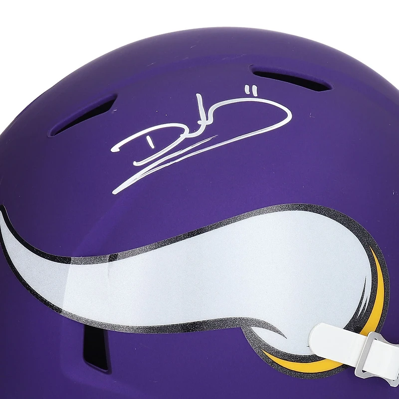 Daunte Culpepper Minnesota Vikings Autographed Riddell Speed Replica Helmet