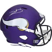 Casque réplique Riddell Speed ​​autographié par Daunte Culpepper des Minnesota Vikings