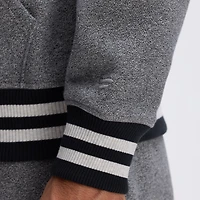 Sweat à capuche Fanatics Athletic gris chiné Minnesota Vikings Iconic bords en polaire