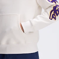 Sweat à capuche en polaire Fanatics Oatmeal Minnesota Vikings IconicFleece Letterman