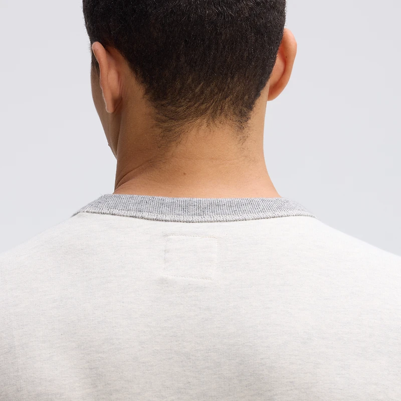 Sweat-shirt à poche en polaire Fanatics couleur avoine Minnesota Vikings Iconic.