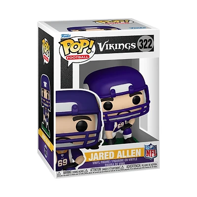 Figurine Funko Pop! en vinyle Jared Allen des Vikings du Minnesota