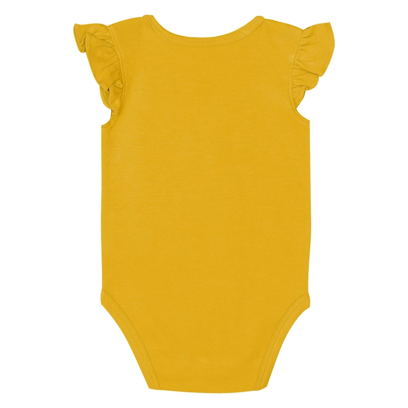 Girls Newborn & Infant Outerstuff Minnesota Vikings The Sunshine Two-Piece Bodysuit Set