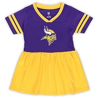 Robe en jersey violet à la mode Minnesota Vikings Stadium Lights pour filles