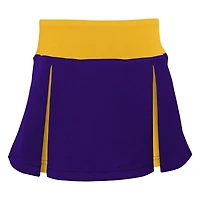 Ensemble de pom-pom girl violet Minnesota Vikings Spirit deux pièces pour jeunes filles