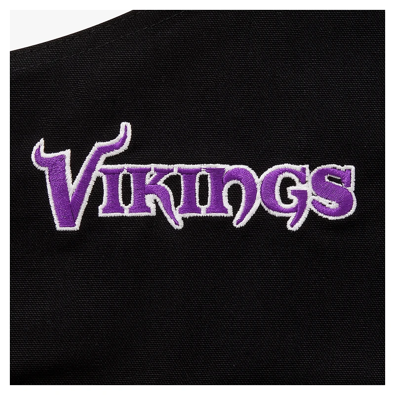 Hedley & Bennett Black Minnesota Vikings The Essential Apron
