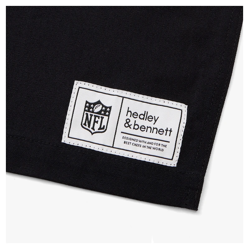Hedley & Bennett Black Minnesota Vikings The Essential Apron