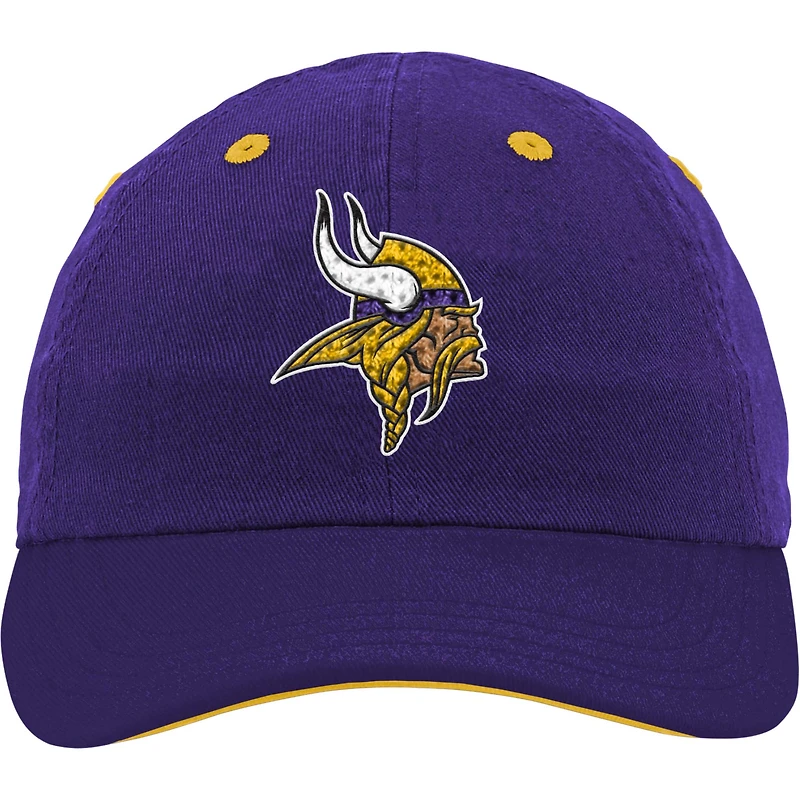 Infant Purple Minnesota Vikings Team Slouch Flex Hat