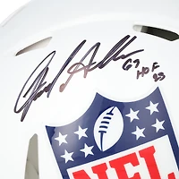 Casque Riddell NFL Shield Speed ​​Authentic autographié par Jared Allen, avec inscriptions « HOF 25 » et « 2x Sack Leader » - Édition limitée à 5 exemplaires