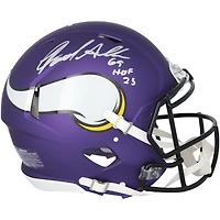Jared Allen Minnesota Vikings Autographed Riddell Speed Authentic Helmet with "HOF 25" Inscription