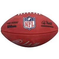 Ballon de football Wilson Duke en couleur, autographié par Jared Allen (Minnes Vikings)