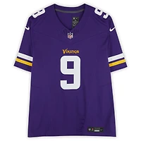 J.J. McCarthy Minnesota Vikings Autographed Purple Nike Limited Jersey 