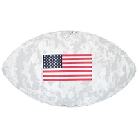 J.J. McCarthy Minnesota Vikings Autographed Wilson 2024 Salute To Service Football