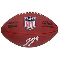 J.J. McCarthy Minnesota Vikings Autographed Wilson Duke Full Color Football 