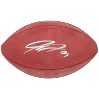 Ballon de football couleur autographié par Jordan Addison des Minnesota Vikings