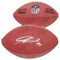 Ballon de football couleur autographié par Jordan Addison des Minnesota Vikings