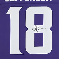 Justin Jefferson Minnesota Vikings Autographed Purple Nike Limited Jersey