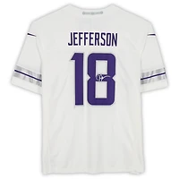 Justin Jefferson Minnesota Vikings Autographed White Alternate Nike Vapor F.U.S.E. Limited Jersey