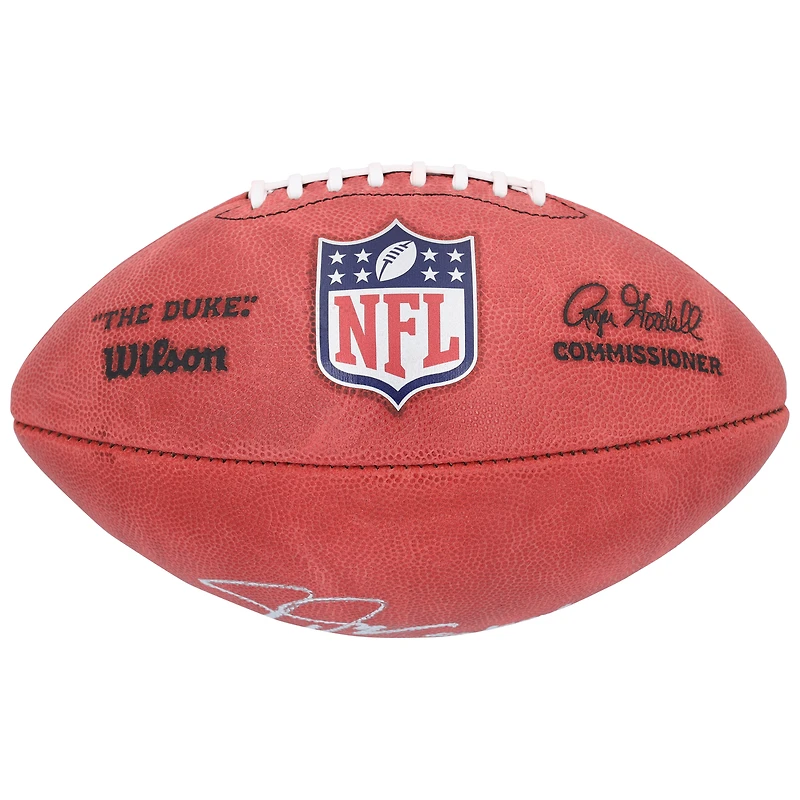 Justin Jefferson Minnesota Vikings Autographed Wilson Duke Full Color Football with "SKOL" Inscription