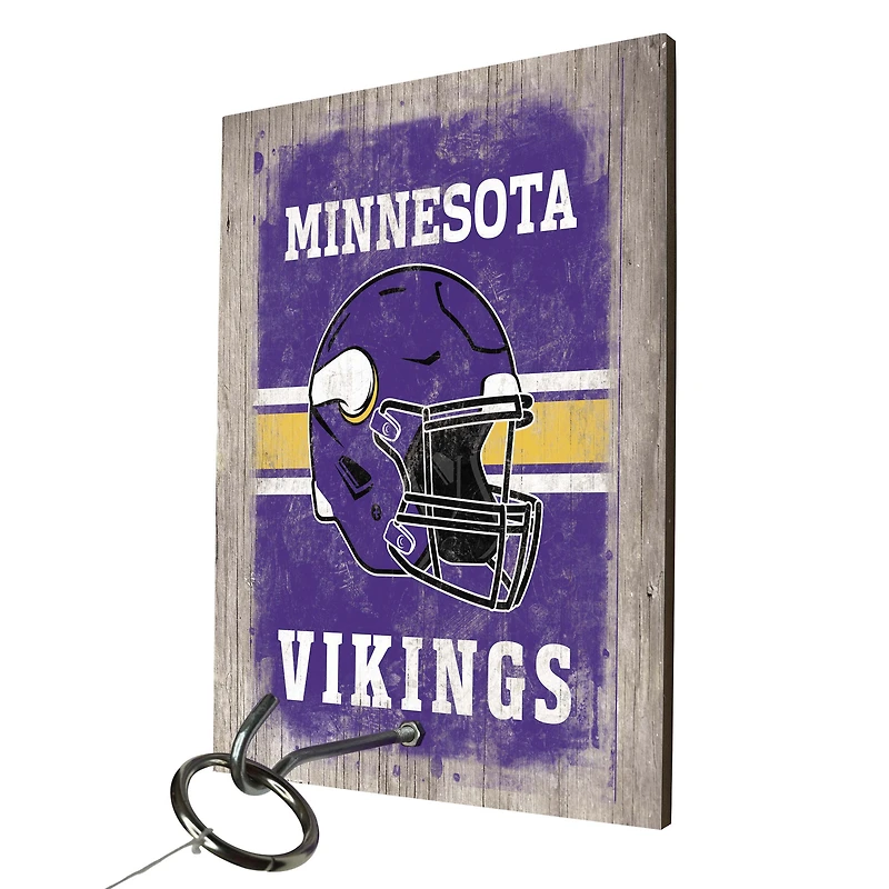 Logos des Vikings du Minnesota - Jeu de lancer d'anneaux