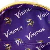 Loungefly Minnesota Vikings Mini sac à dos à sequins