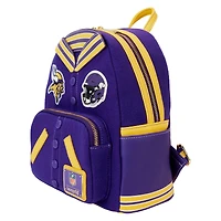 Mini sac à dos universitaire des Vikings du Minnesota de Loungefly