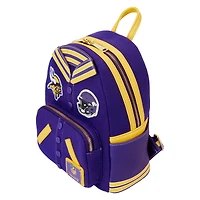 Mini sac à dos universitaire des Vikings du Minnesota de Loungefly